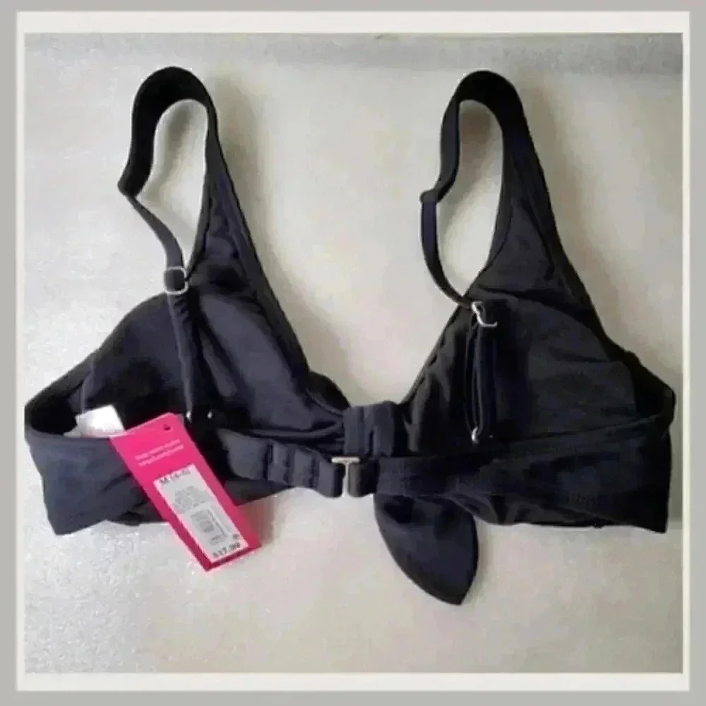 👙✨ Mix & Match Bikini Set – Tie Front Top + Strappy Cheeky Bottoms | Size M - Picture 5 of 8
